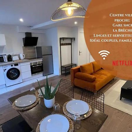شقة Le Jardin Niortais - Hyper Centre- Proche Gare - Paisible - Grand Jardin Prive, Wifi Hd -Netflix المظهر الخارجي الصورة